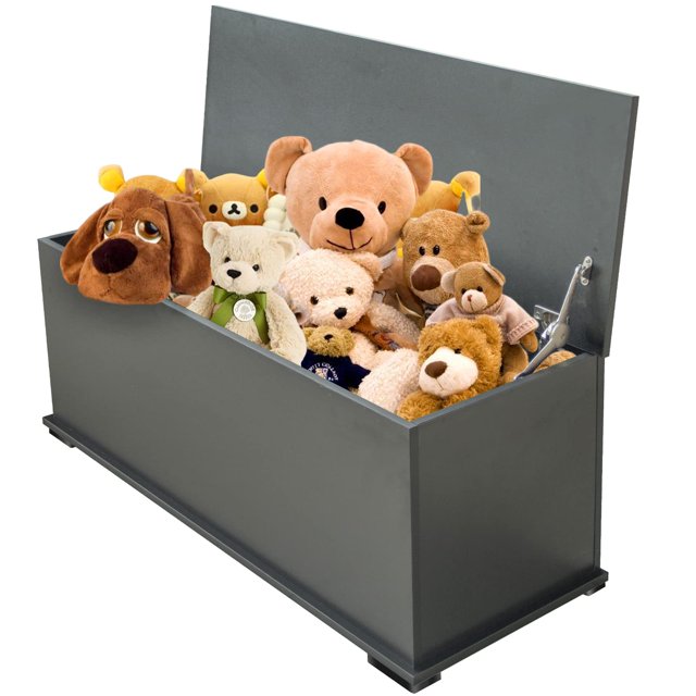 Large Chest Storage Chest for Bedroom Storage with FlipTop Lid Storage Chest Trunk with