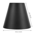thumbnail image 5 of USHOBE 1Pcs Decorative Lampshades for Table Lamps 11.80X11.80X10.30in Black Square Shape, 5 of 8