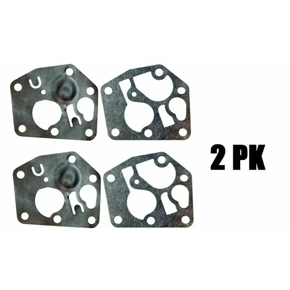2 CARBURETOR DIAPHRAGM GASKET KITS 495770 795083 5083 DHK FITS BRIGGS & STRATTON