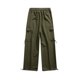 thumbnail image 3 of Pantalones largos para hombre, informales, para exteriores, de color sólido, con cintura elástica y bolsillo con cordón, ropa de trabajo, pantalones para hombre, 3 of 3