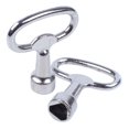 thumbnail image 2 of 6X Key Slot for Bolt Triple-Cornered Triangular Metal Panel 8 mm,6 x triangular wrench,Silver, 2 of 8