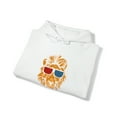 thumbnail image 4 of Lion with 3D Glasses - Unisex Heavy Blend Hooded Sweatshirt, 4 of 9