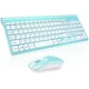 thumbnail image 1 of Combo de teclado y mouse inalámbricos, Cimetech, conjunto de teclado y mouse inalámbricos compactos de tamaño completo, diseño ultrafino y elegante de 2.4 G para Windows, computadora,, 1 of 7