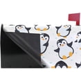 thumbnail image 6 of GZHJMY Cute Cartoon Penguins Animal Magnetic Mailbox Cover Standard Size Mailbox Wraps MailWraps Post Letter Box Cover Garden Yard 21 x 18 in Home Decor, 6 of 7