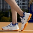 thumbnail image 3 of Mens Squash Court Shoes Indoor Training Volleyball Pickleball Shoes Outdoor Racquetball Tennis Shoes, 3 of 5