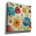 thumbnail image 2 of Epic Graffiti 'Coral and Teal Garden I' by Silvia Vassileva, Canvas Wall Art, 12"x12", 2 of 3