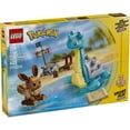 thumbnail image 3 of LEGO Pokémon SMART Play: Eevee and Lapras's Treasure Hunt - Compatible Set with 3 SMART Tags and 2 Pokémon Figures - Interactive Building Toy - Gift for Boys and Girls, Ages 8+ - 72161, 3 of 8