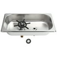 thumbnail image 2 of Enjuagadora automática de tazas Enjuagadora de cabezal de grifo de acero inoxidable G1/2 Limpiador de vidrio de alta presión Máquina de limpieza comercial para el hogar para bar, 2 of 8