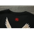 thumbnail image 3 of Streetwear Japanese Harajuku Tshirt Short Sleeves Shirt Embroidery Flying Cranes Urban Fashion Tee, 3 of 5
