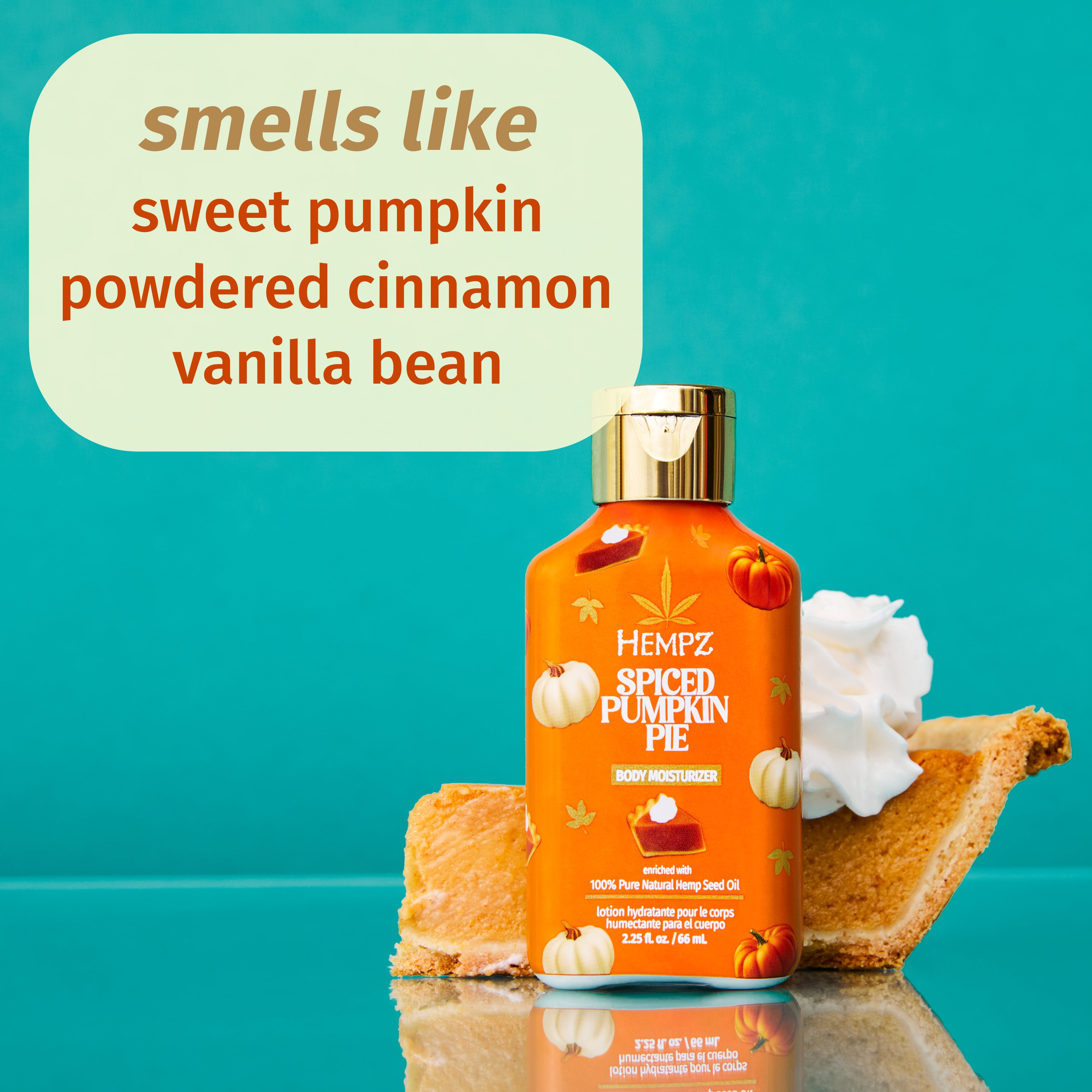 Hempz Limited Edition: Mini Spiced Pumpkin Pie Body Moisturizer 2.25 fl.oz.