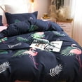 thumbnail image 6 of Polyester Bedding Set for 1.2m Bed - Includes Pillowcase, Flat Sheet, and Duvet Cover, Comfortable & Breathable, 6 of 8