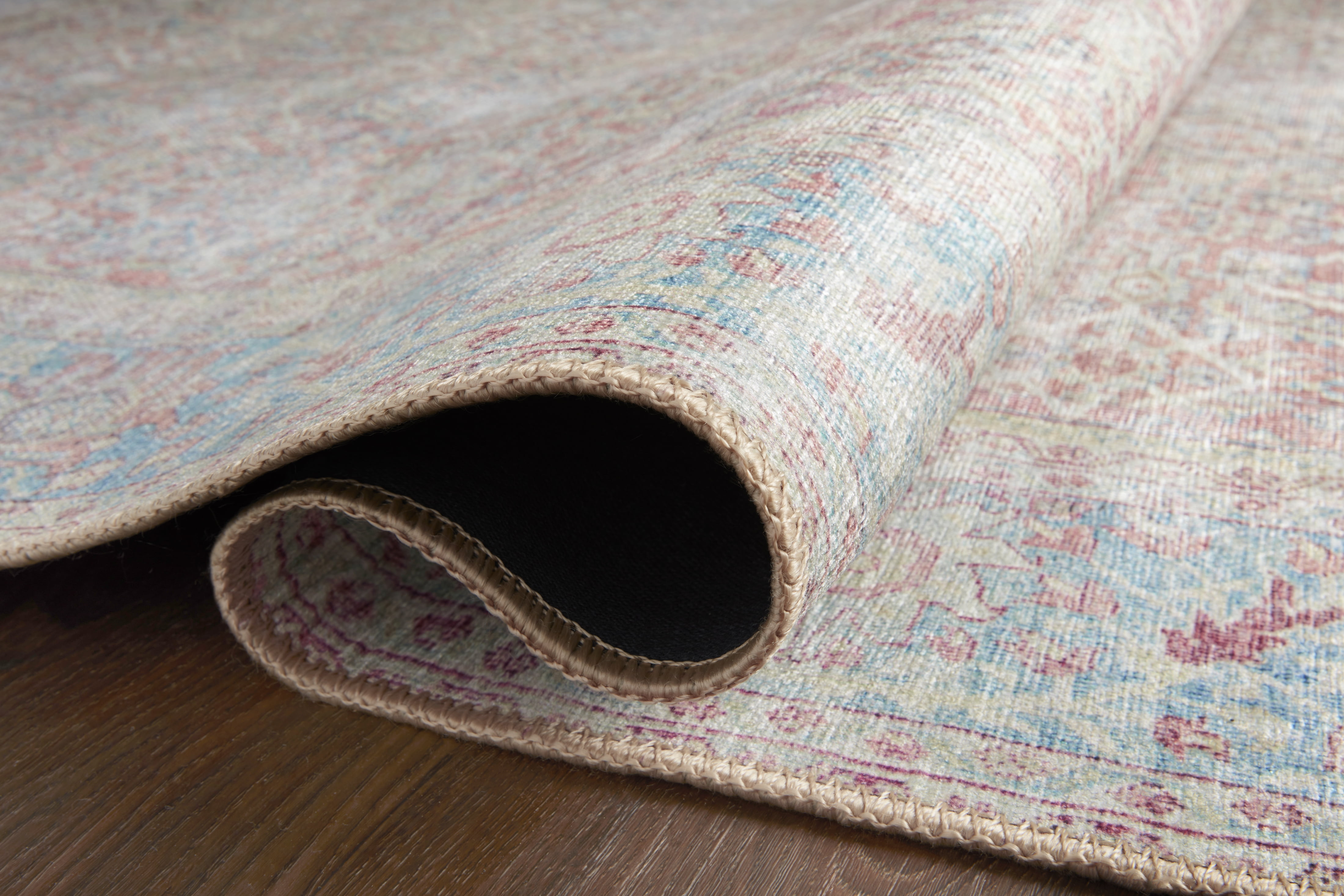 Loloi Wynter Red / Teal 2'-0" x 5'-0" Accent Rug