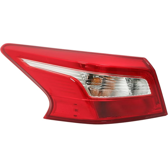 EPOTOOR For 2016-2018 Nissan Sentra Outer Tail Light Rear Brake Lamp Replace Driver Side