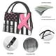 thumbnail image 4 of Fotbe Ribbon Breast Cancer Awareness Bolsa Térmica Portátil con Estampado, Bolsa de Entrega de Alimentos Aislada, Bolsa Reutilizable de Gran Capacidad para Comidas y Supermercado, 4 of 6