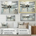 thumbnail image 4 of Designart "Delightful Dragonfly Dance IV" Animals Dragonfly Floater Framed Canvas Art Print, 4 of 5