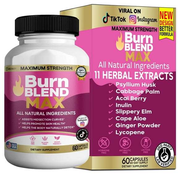 GreenVify Burn Blend Max – Advanced Metabolism & Energy Support Supplement