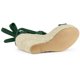 thumbnail image 5 of Sandalias Tacones Cuña Cordones Plataforma Verde 25cm Allegra K, 5 of 7
