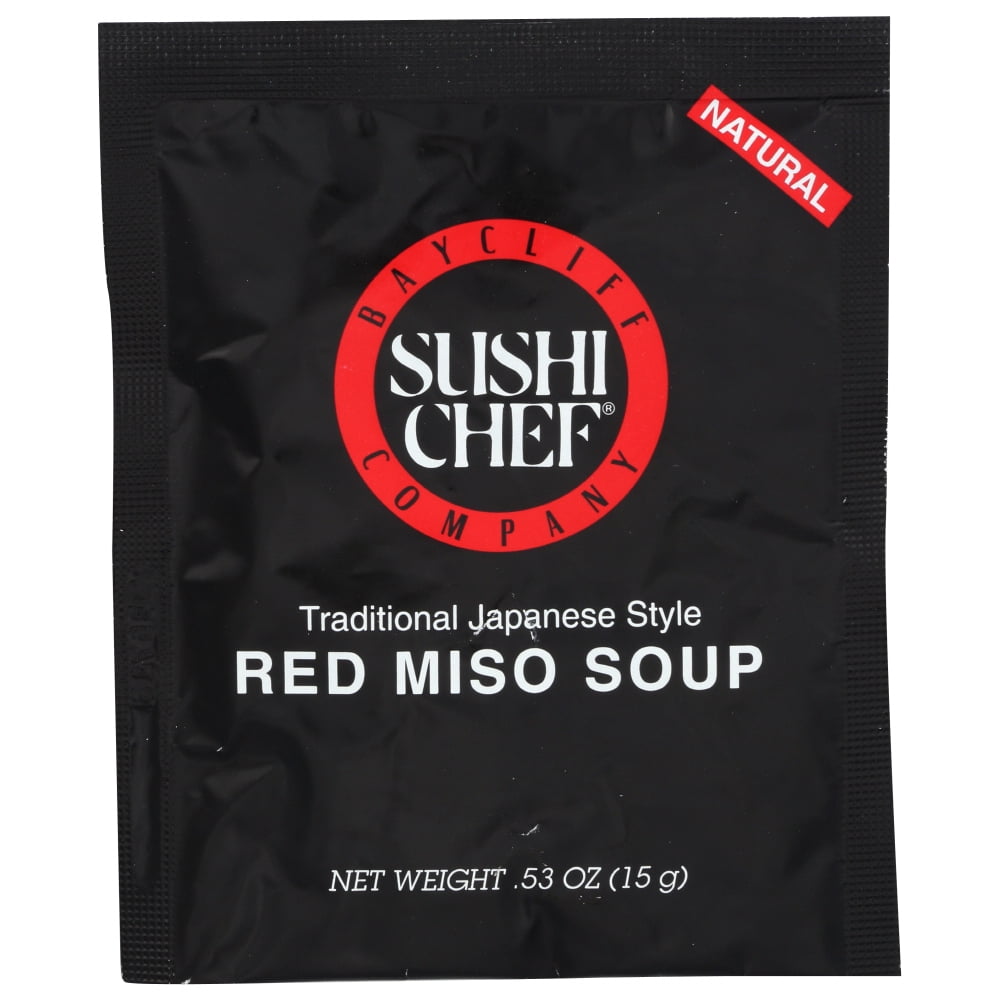 Baycliff Company Sushi Chef Red Miso Soup Mix, 0.53 Oz.