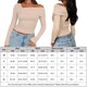 thumbnail image 2 of Salir Tops Y2K Camisa Crop Top Mujeres Color Sólido Traje Diario Calle, 2 of 9