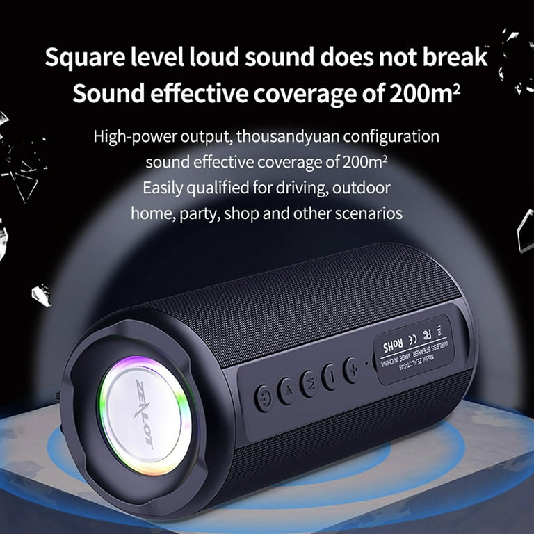 ZEALOT S46 Wireless Bluetooth Speaker 6 hours 10w super loud