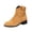 Light Brown, variant on Women's Orthopedic Pull On Ankle Boots, Matte Suede Chelsea Booties, Low Block Heel Daily Wedding Outdoor Casual Short Boots Black