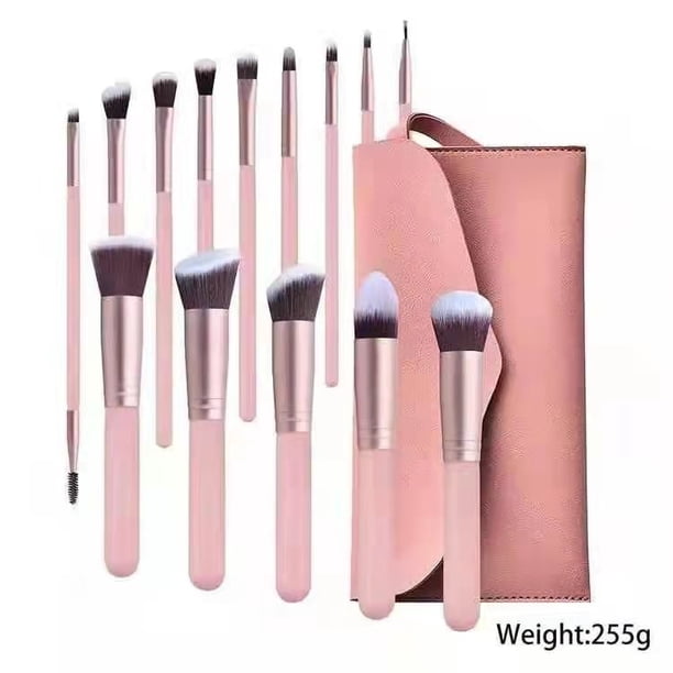 Juego completo de brochas de maquillaje, brochas para sombras de ojos, brochas de maquillaje portátiles, brochas de maquillaje para principiantes, brochas para rubor
