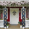 thumbnail image 2 of SEANATIVE Butterfly Chicken Porch Flags 2 Piece Front Door Hanging Banner Decorations Welcome Porch Sign Hanging Banner for Holiday Indoor Outdoor Party Decor, 2 of 7