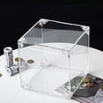 thumbnail image 1 of WRISTBIQUE Clear Money Box For Daily Use Acrylic Tabletop Coin Bank 1Pcs, 1 of 8