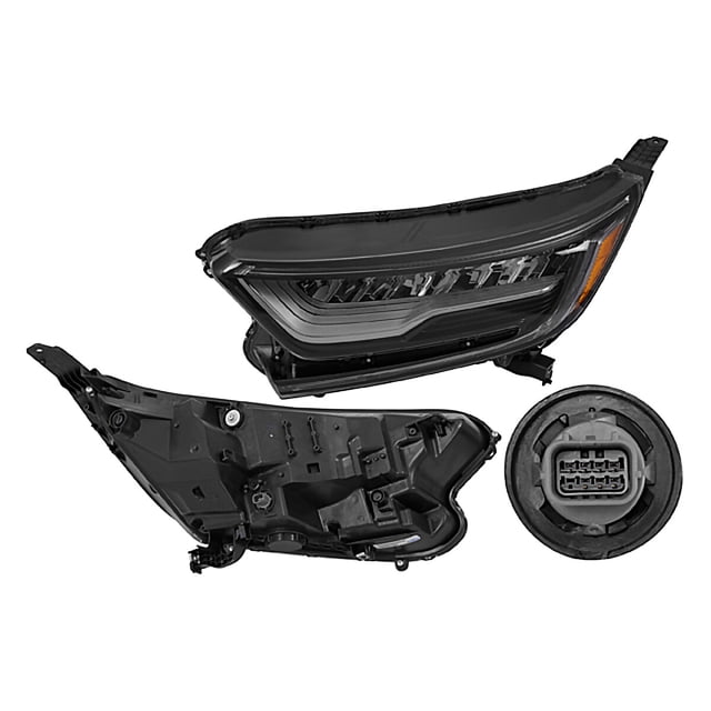 Faro DEPO 2017 A 2019 Honda Izquierdo Con Leds