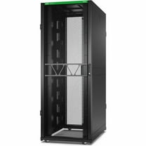 APC NetShelter SX Server Rack Gen 2, 42U, 1991H x 750W x 1200D mm, with Sides, Black [TAA]