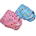 thumbnail image 3 of SET of 2 Colors Dog Cat Puppy DIAPERS Female Girl For Small Pet Washable Reusable 100% Cotton sz XS (waist 8" - 10"), 3 of 5