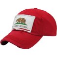 thumbnail image 1 of California Republic Vintage Distressed Washed Baseball Hat Cap, 1 of 3