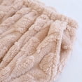 thumbnail image 6 of HAiming Womens Pajama Pants Winter Fuzzy Fleece Lounge Pants Warm Pjs Bottoms Casual Elastic Waist Comfy Home Trousers, 6 of 8