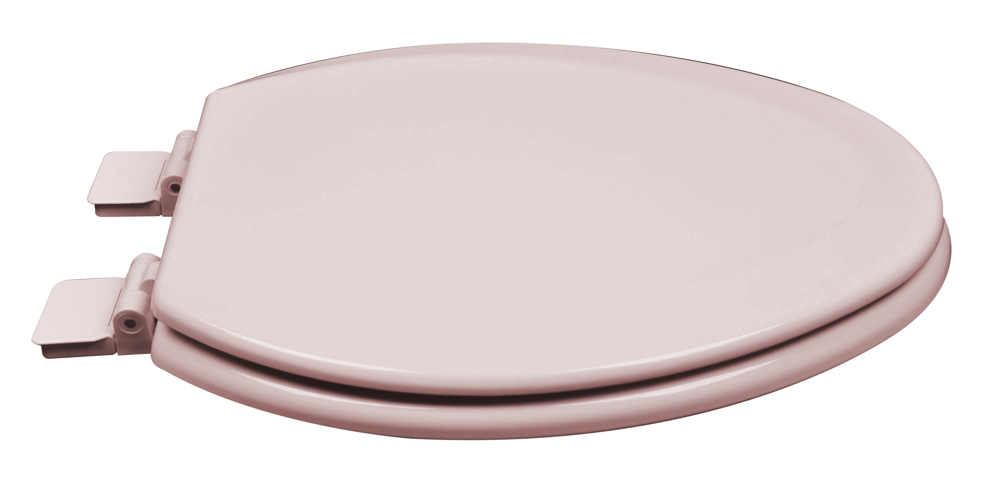 Plumbing Technologies 1F1E5-20 Premium Molded Elongated Wood Toilet Seat, Venetian Pink