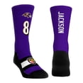 thumbnail image 4 of Unisex Rock Em Socks Lamar Jackson Baltimore Ravens 3-Pack Crew Socks Set, 4 of 4