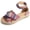 Desert Print, variant on Women's Pemma, Tan Herringbone, Size 7