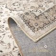 thumbnail image 6 of UERMEI 12'x15' Washable Area Rugs for Living Room, Vintage Floral Boho Printed Carpet, Non Slip Indoor Large Rugs for Bedroom Home Decor Carpets, Brown, 6 of 8