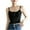 Black, variant on Uaswgudfs Tank Tops for Women Lace Shoulder strap Scoop Neck Slim Fitted Basic Sleeveless Casual Workout Cami Shirts