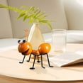 thumbnail image 4 of Cheapark Iron Ant Figurine Decor Metal Ant Wall Hanging Ornament for Indoor Wall Patio Garden Pastoral Style Home Garden Decorative Craft, 4 of 4