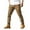 Brown, variant on Men's Casual Pants Loose Fit Joggers For Outdoor Sports Comfortable Non Stretch Pure Color Sweatpants With Ankles Year Round Wear Sock Fuzzy