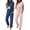 Pink Stripe/Blues Dots, variant on Ekouaer 2 Packs Pajamas for Women Set Cap Sleeve Top and Pants Soft Sleepwear Comfy Pjs Set with Pockets Loungewear