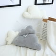 thumbnail image 5 of MWstore Throw Pillow Cute Comfortable Touch PP Cotton Stuffed Living Room Sofa Cloud Shape Pillow Cushion Daily Use, 5 of 10