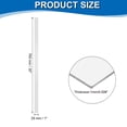 thumbnail image 2 of Uxcell 304 Stainless Steel Shims, 30 Inch x 1 Inch x 0.039 Inch Metal Strips Shim Sheet Filler Trim Flat Metal Plate, 2 of 5