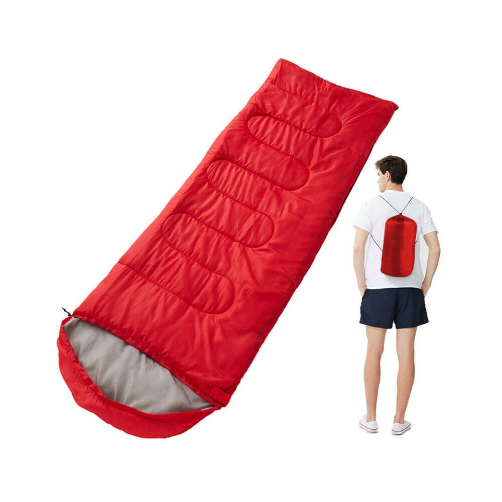 Outdoor Envelope Camping Sleeping Bag Waterproof Ultralight Warm Adult