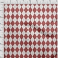 thumbnail image 4 of oneOone Rayon Maroon Fabric Check Argyle Quilting Supplies Print Sewing Fabric By The Yard 56 Inch Wide, 4 of 5