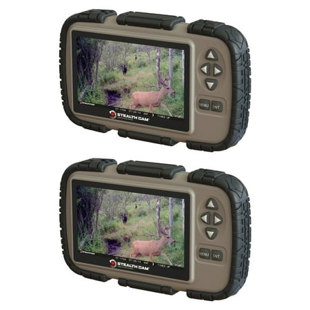 Stealth Cam LCD Photo Viewer & SD Card Reader, 2 Pack (Certified