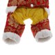 thumbnail image 3 of Mono de cuatro patas con traje Tang para perro festivo de Año Nuevo chino rojo S, 3 of 9