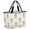 Yellow, variant on Pineapple Beach Bag for Women, Large Breathable Mesh Beach Tote Bag, Modern Abstract Yellow Fruits Textured Sandproof Lightweight Travel Bags for Vacation Picnic Swimming Pool 15.7"x15.7"x9.1"