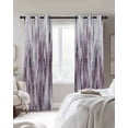 thumbnail image 2 of Purple Vintage Blackout Curtains 90 Inch Length 2 Panels Set for Living Room Bedroom, Striped Painting Retro Abstract Art Privacy Window Treatment Thermal Insulated Black Out Drapes 52"x90", 2 of 8