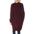 thumbnail image 2 of KOGMO Womens Casual Loose Fit Open Front High Low Chenille Sweater Cardigan, 2 of 4
